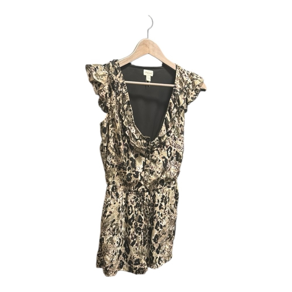 Ruffle Romper | Leopard Print | Dynamite | Lady’s Small